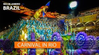 Brazil Carnival The Rio de Janeiro parade in 1 minute [upl. by Olimreh]