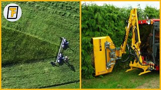 ⚡ Incredible Hedge Trimming amp Lawn Mowing Machines ▶ 1 with TechFind Commentary [upl. by Filipe]