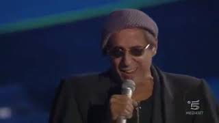 Adriano Celentano  Azzurro LIVE ARENA DI VERONA 2012 COMPLETO [upl. by Ecinev]