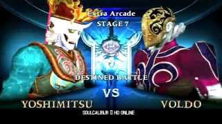 Soul Calibur 2  Yoshimitsu arcade mode [upl. by Gardol69]