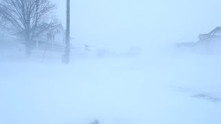 Incredible Blizzard Conditions [upl. by Aryk]