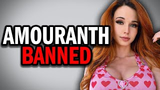 Amouranth Got Banned Its Over [upl. by Heimer]