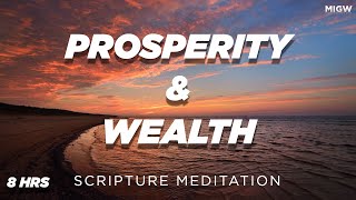 Scriptures for Prosperity and Wealth  Listen While You Sleep [upl. by Mairam]