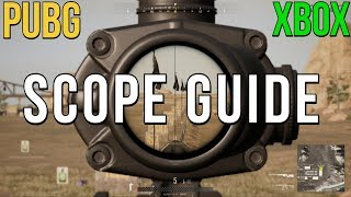 PUBG Scope Guide amp How to Use Reticles Down Range [upl. by Afatsom]