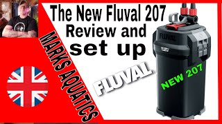 THE NEW FLUVAL 207 REVIEW AND SET UP [upl. by Chapell]