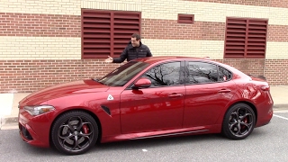 Heres Why the Alfa Romeo Giulia Quadrifoglio Is Worth 80000 [upl. by Nekciv]