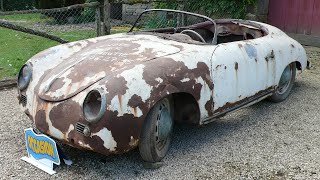 1955 Porsche 356 PreA Speedster Full Restoration  Classic Fabrications [upl. by Annaehs]