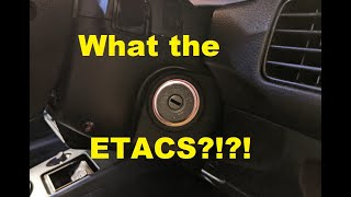 Fixing the ETACS ecu [upl. by Viglione]