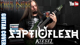 Septicflesh  Anubis  Guitar Cover  By Paul King  TAB  4K Cinematic [upl. by Aneed]