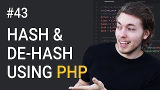 43 Hashing and dehashing data using PHP  PHP tutorial  Learn PHP programming [upl. by Enneyehs]