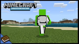 How to get Custom Skins  MINECRAFT EDUCATION EDITION [upl. by Celin237]