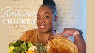 Rotisserie Chicken MUKBANG [upl. by Labotsirc]