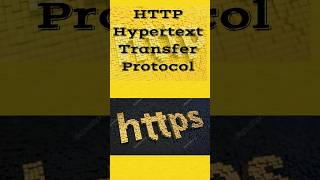 HTTP Hypertext Transfer Protocol [upl. by Nevanod]