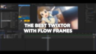 THE BEST TWIXTOR WITH FLOW FRAMES  After Effects advanced twixtor tutorial [upl. by Akihsal736]