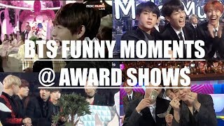 BTS FUNNY MOMENTS  AWARD SHOWS [upl. by Aissej422]