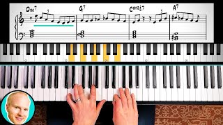 Jazz Piano in 20 Minutes Beginner Lesson [upl. by Trub]