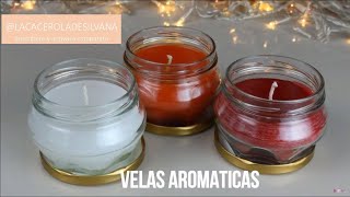 COMO HACER VELAS AROMATICAS MUY FACIL [upl. by Eveineg754]