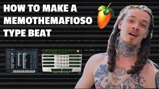 How To Make a MemoTheMafioso Type Beat in FL Studio 21  Beatmaking Tutorial  Silent Cookup [upl. by Livi]