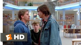 The Breakfast Club 58 Movie CLIP  Andrew and Bender Fight 1985 HD [upl. by Randall]