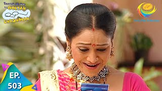 Taarak Mehta Ka Ooltah Chashmah  Episode 503  Full Episode [upl. by Erida]