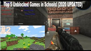 Top 5 Unblocked Games to play in Schools 2020 [upl. by Stronski]