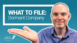 WHAT TO FILE FOR A DORMANT LIMITED COMPANY UK [upl. by Frolick]