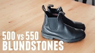 Blundstone Boots Review Original 500 vs Super 550 — HD [upl. by Lorrad]