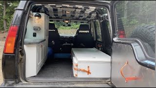 Overland Camper Conversion  Land Rover Discovery 2 [upl. by Arretak637]