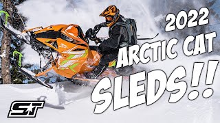 2022 Arctic Cat Snowmobile Full Lineup Overview [upl. by Elyrpa139]