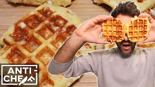 how to make PERFECT BELGIAN WAFFLES [upl. by Emory]