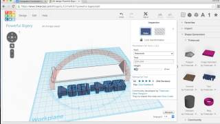 2 Make a nameplate with 3D modeling amp printing by Tinkercad [upl. by Ramu]