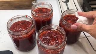 Homemade Strawberry Preserves  Aunt Susies Kitchen [upl. by Mis]