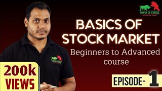 Stock Market Free Course For Beginners To Advanced Episode1 [upl. by Strage392]