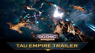 Battlefleet Gothic Armada  Tau Empire Trailer [upl. by Aiyot823]