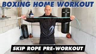 Skip Rope Workout  4 Rounds  Do this before Boxing Training [upl. by Antin]