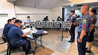 NCRPO PROMOTION 2022 HINIRANG HALL [upl. by Eiuqnimod]