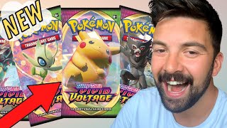 NEW  Pokémon Vivid Voltage Booster Packs Opening [upl. by Milson]