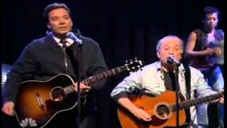 Stomp Jimmy Fallon Paul Simon Cecilia [upl. by Kra325]