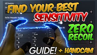 Find Your Best Sensitivity  GuideTutorial PUBG MOBILE with Handcam [upl. by Euqinmod]