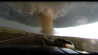 Insane 360 video of closerange tornado near Wray CO [upl. by Eimerej758]