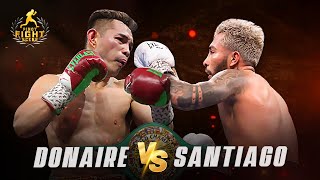 Nonito Donaire Jr vs Alexandro Santiago  ManoMano [upl. by Harts]