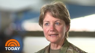 Meet America’s Only Female FourStar General  TODAY [upl. by Ciapas]