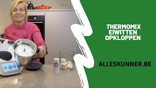 Thermomix eiwitten opkloppen [upl. by Lud925]