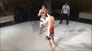 MMA Teen Destroys Teen in Less Than 30 Secs [upl. by Bonnice]