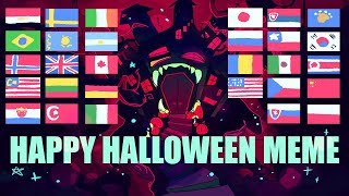 HAPPY HALLOWEEN MEMEcountryhumansanimation meme [upl. by Balthazar]