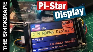 Nextion Display for PiStar MMDVM DMR Hotspot  TheSmokinApe [upl. by Maffa]