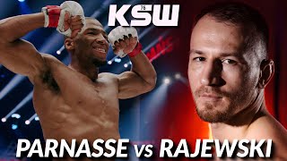 KSW 76 Salahdine Parnasse vs Sebastian Rajewski [upl. by Noletta]