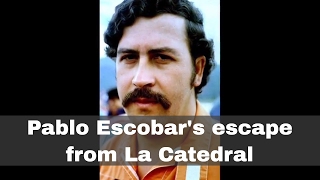 22nd July 1992 Pablo Escobar escapes from the luxury La Catedral prison [upl. by Devy]