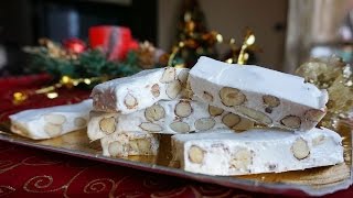 Torrone morbido fatto in casa  Le video ricette di Lara [upl. by Akemat798]