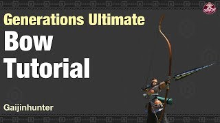 MHGU Bow Tutorial [upl. by Notnert110]